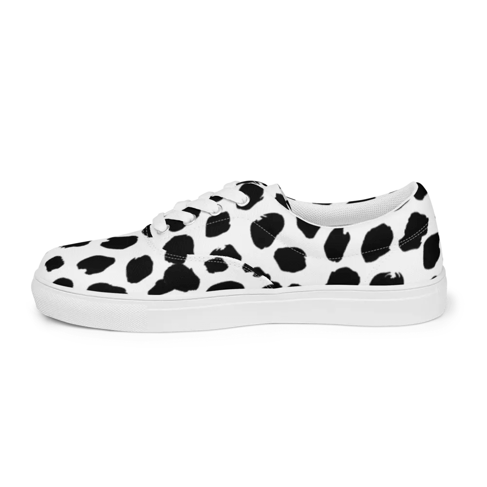 Men's Dalmatian Lace-Up Canvas Shoes product image (5)