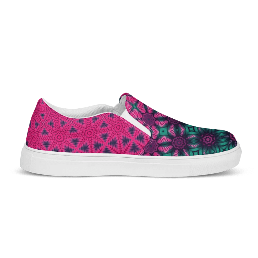 Fractal Blossom Slip-Ons product image (10)