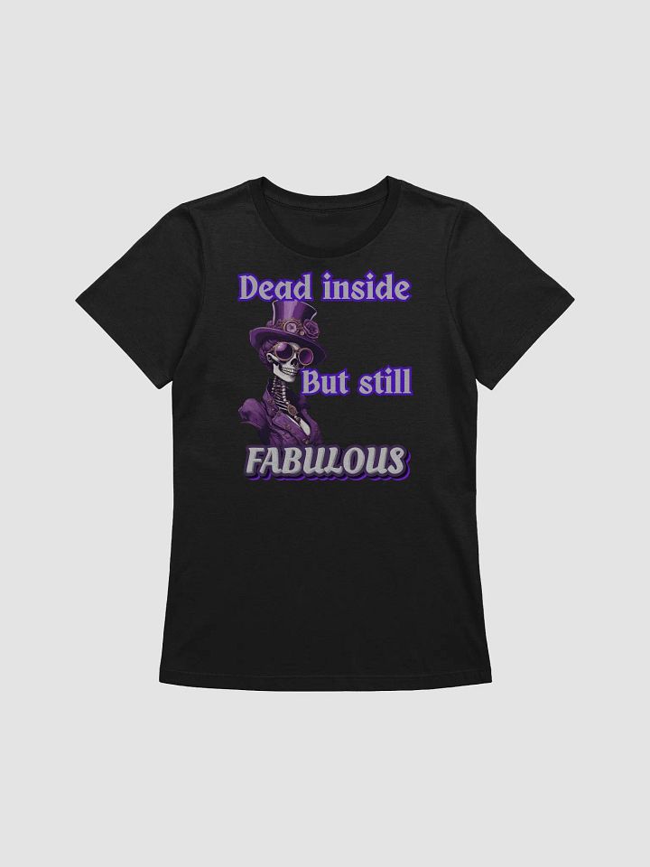 Fabulous female skeleton relaxed fit tee product image (5)