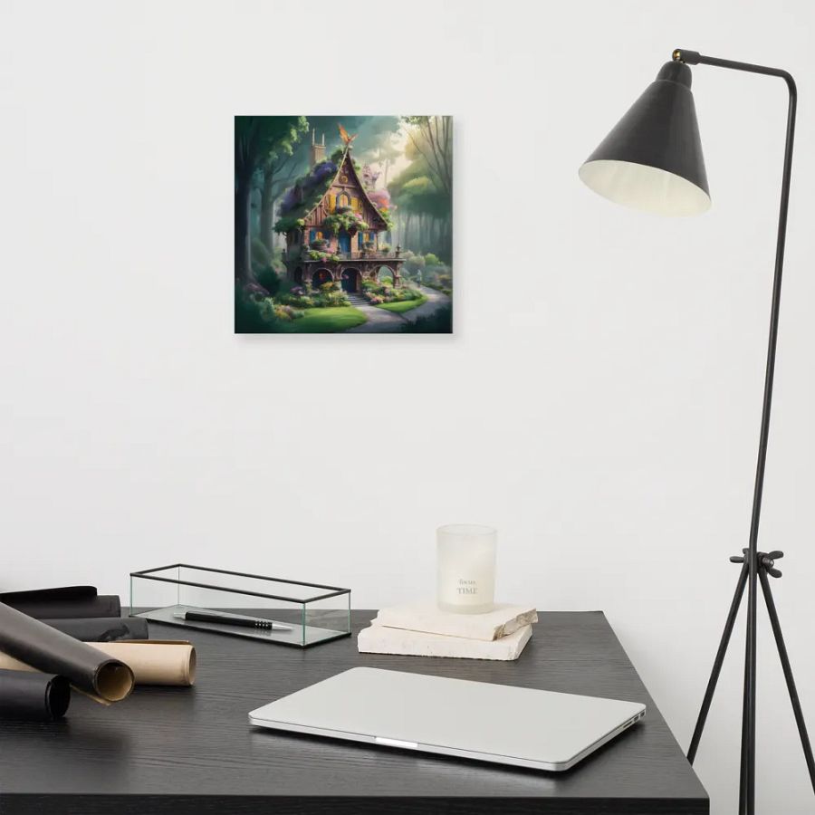 Watercolour Fairy House Art - v3 product image (11)