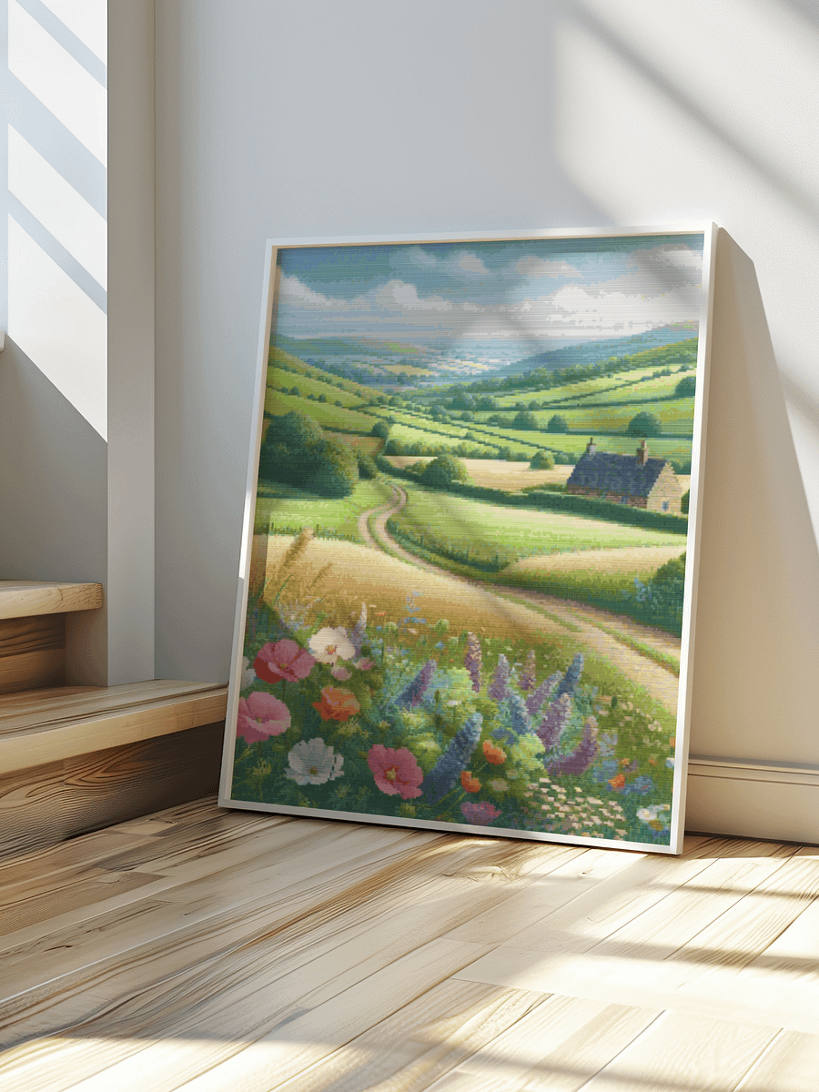 The Winding Way Cross Stitch Pattern product image (1)