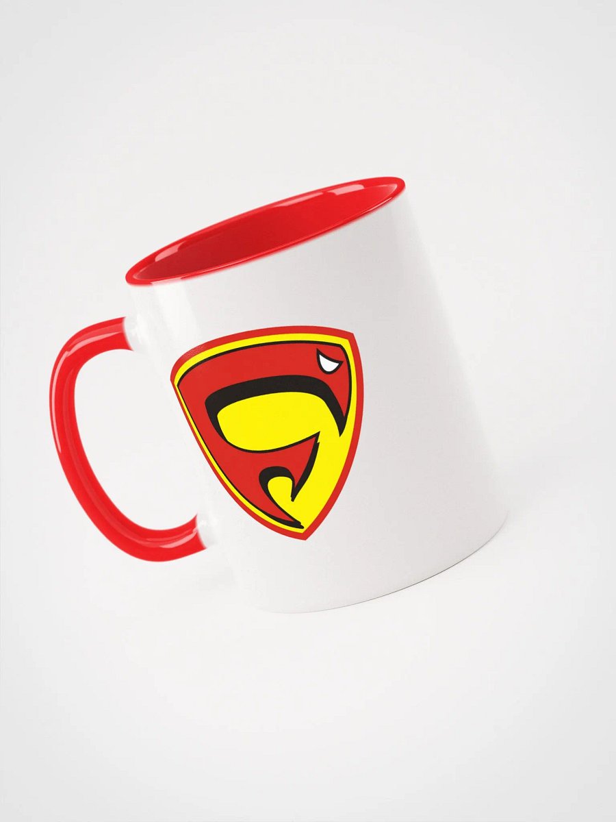 CANECA VERMELHA BRANCA FALCOTE CORRENDO COM LOGO product image (4)