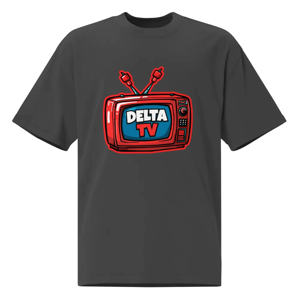 Oversized Faded DeltaV Logo T-Shirt product image (1)