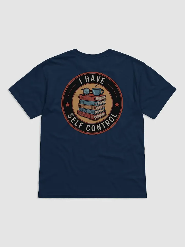 Self-Control Bookworm T-Shirt product image (27)