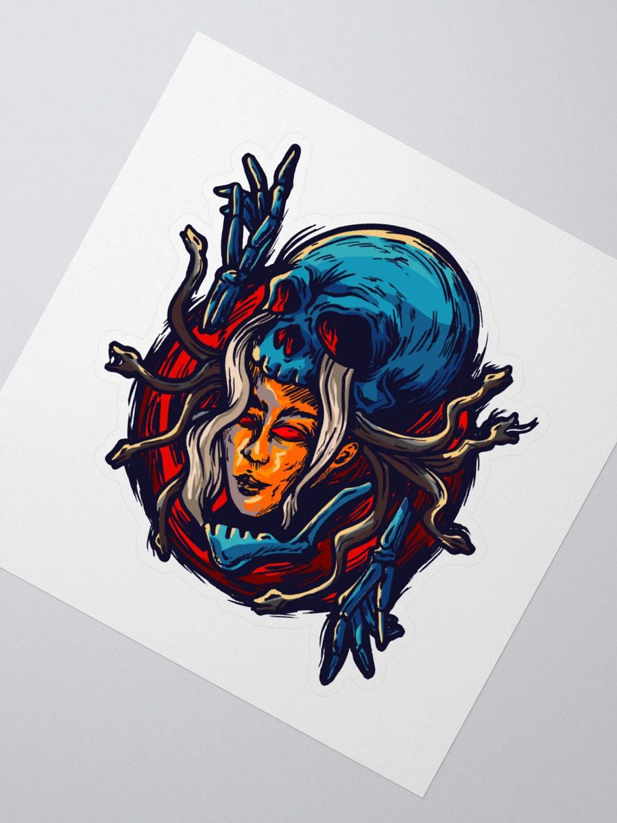 Medusa Kiss Cut Sticker product image (5)