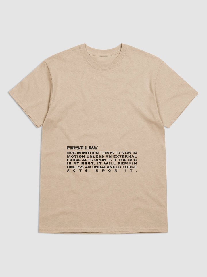 NRG First Law Cotton Tee product image (4)