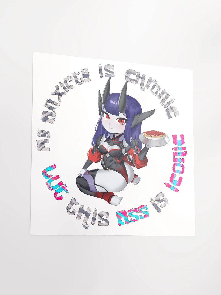Anxiety Chronic, Ass Iconic Chibi Poster product image (3)