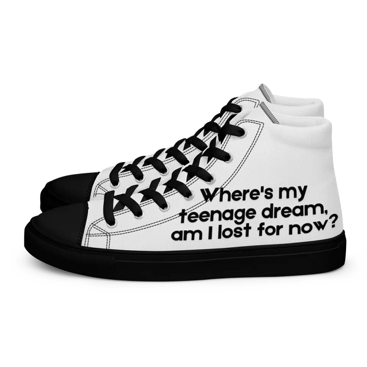 CREVICED : High Top Canvas Shoes product image (1)