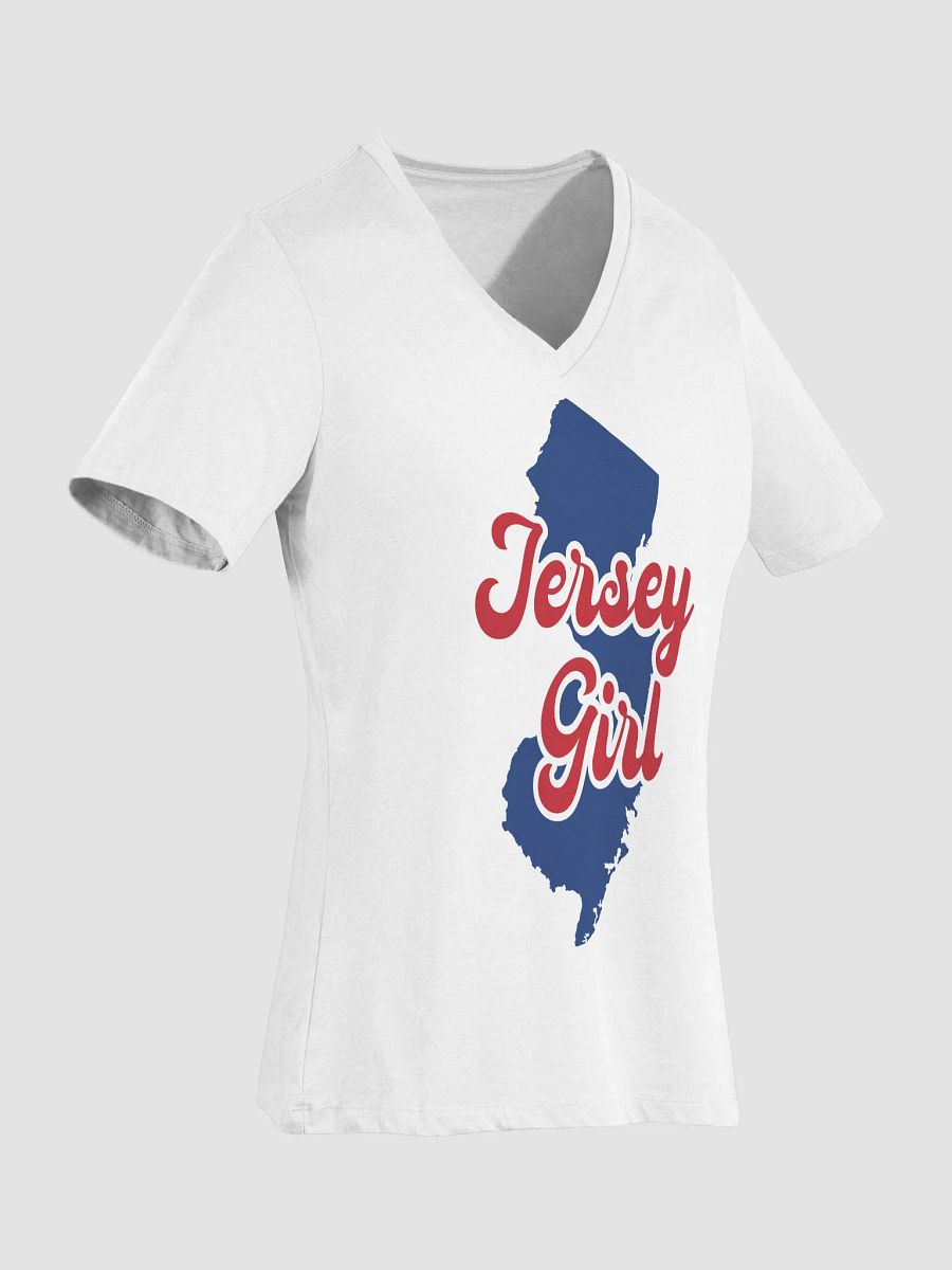 Jersey Girl Women's V-Neck Softstyle Tee product image (3)