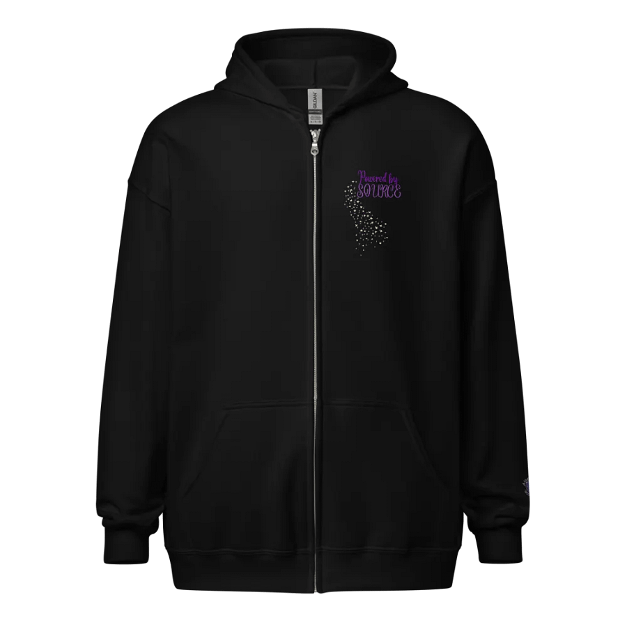 Powered by SOURCE Zip Hoodie product image (1)
