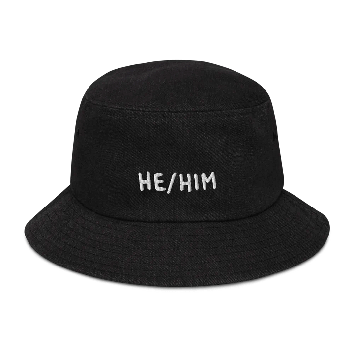 He/Him Bucket Hat product image (1)