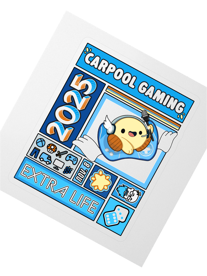 Extra Life 2025 Sticker product image (2)
