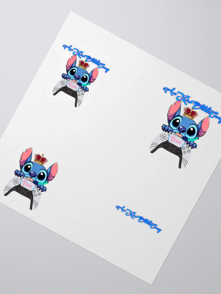 Royal Gamer Stitch Stickers product image (6)