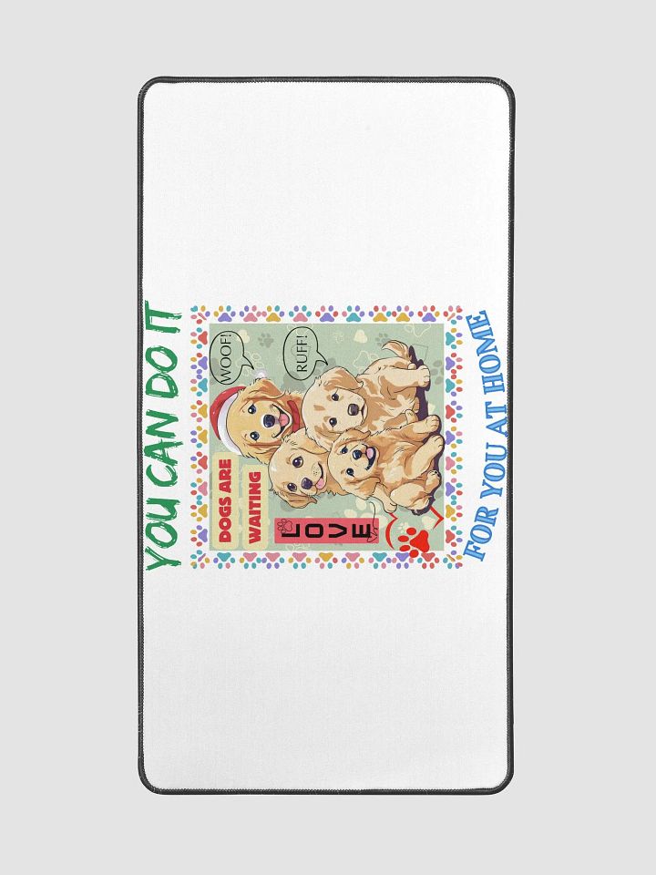 Pawsitively Adorable Desk Mat product image (2)