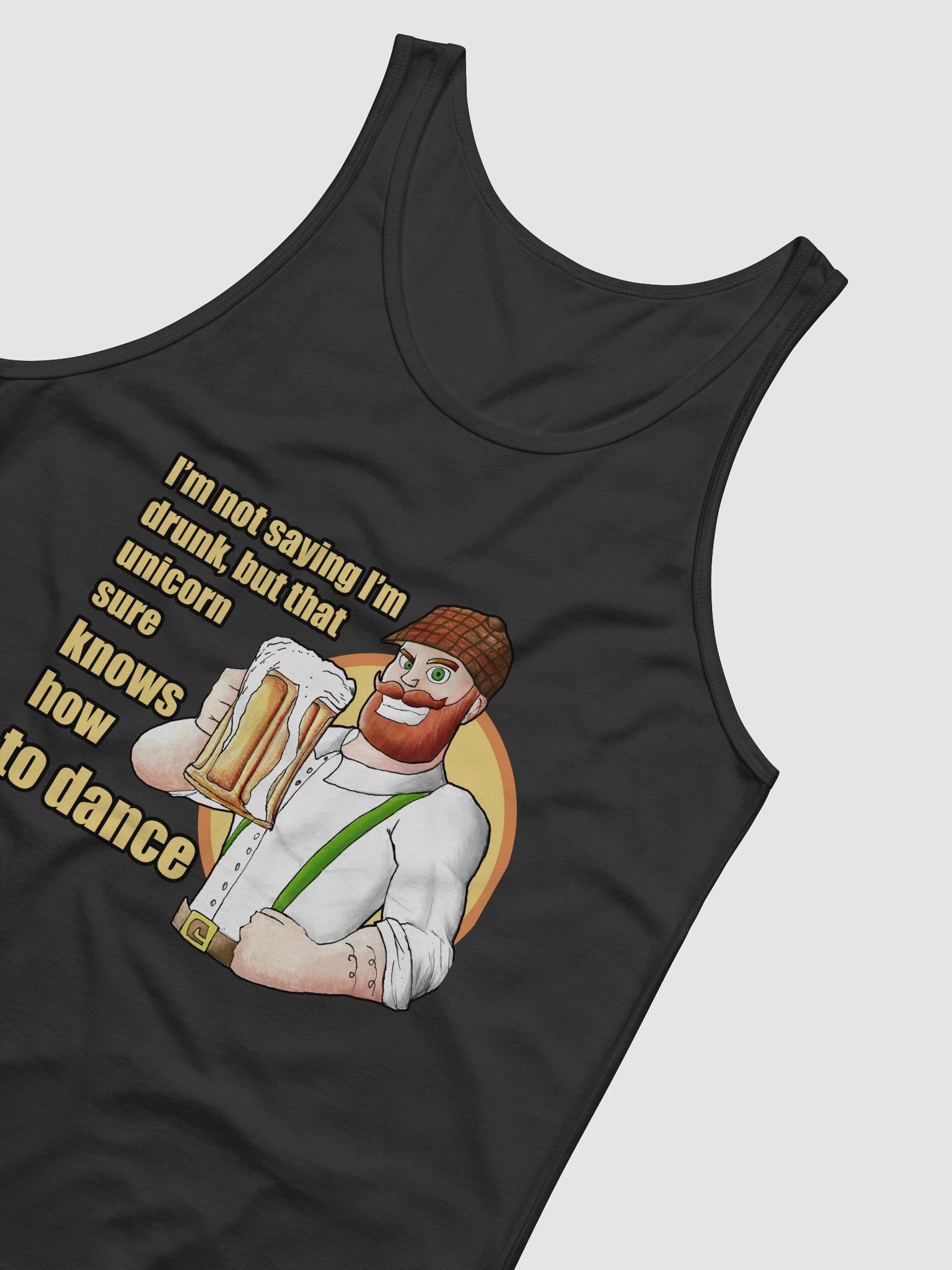 Beer lad 5 Tank top front product image (4)