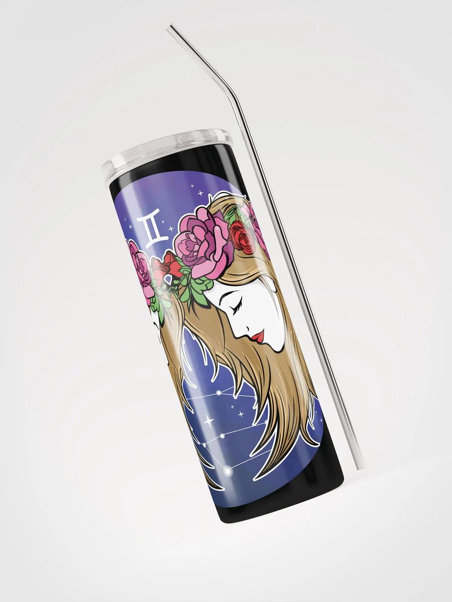 Floral Gemini Stainless Steel Tumbler product image (5)