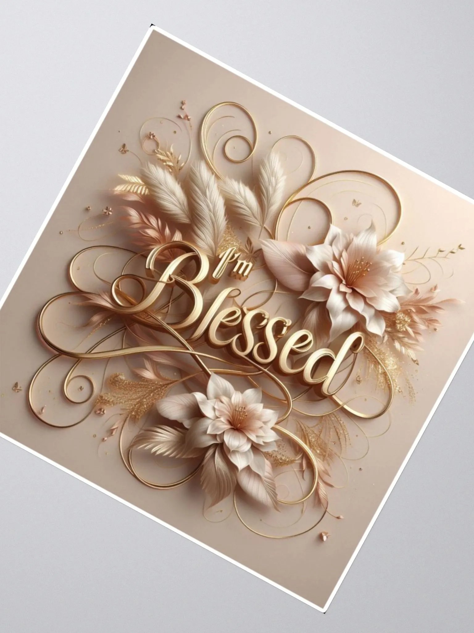 Positive Affirmation Stickers - I'm Blessed product image (3)