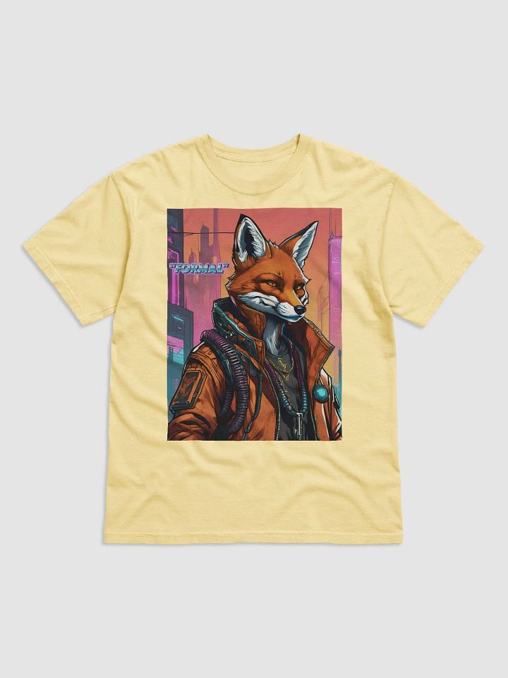 Formal Future Cyberpunk Heavyweight T product image (1)