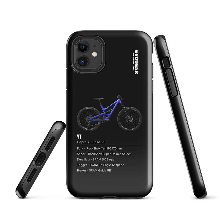 Black YT Capra AL Base 29 iPhone Case product image (1)