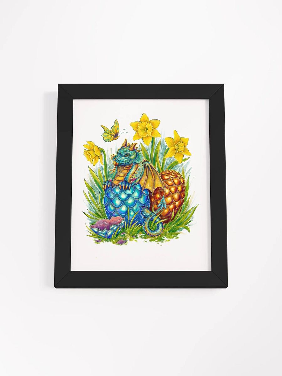 Dragon Hatchling Haven Framed Poster product image (13)