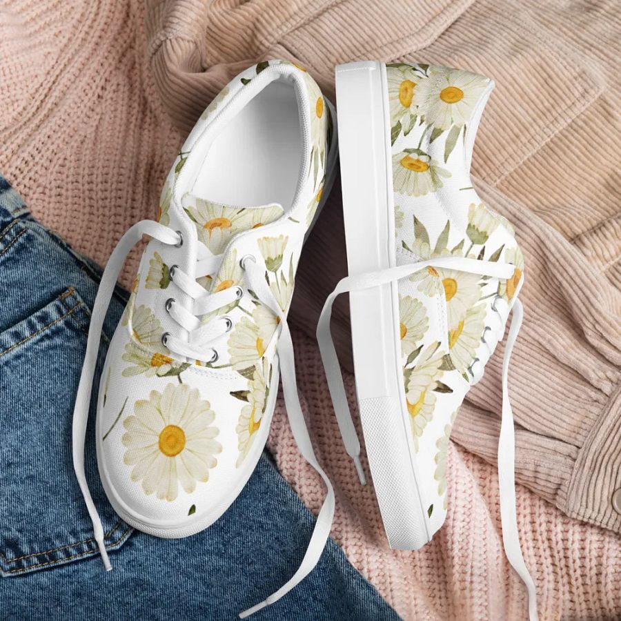 Daisy Dream Women's Canvas Sneakers product image (9)