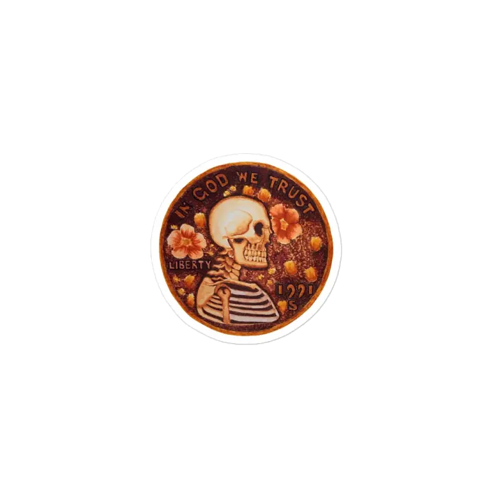 PRETTY PENNY die-cut magnet product image (1)
