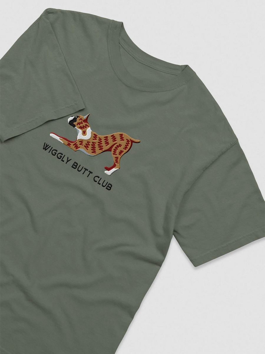 Wiggly Butt Club T-Shirt(Embroidered) of a Boxer(Brindle) product image (5)