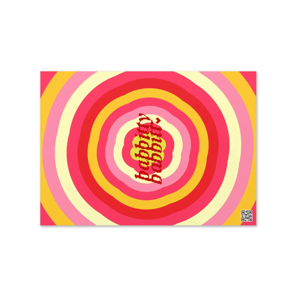 I Love You retro portrait greetings card product image (6)