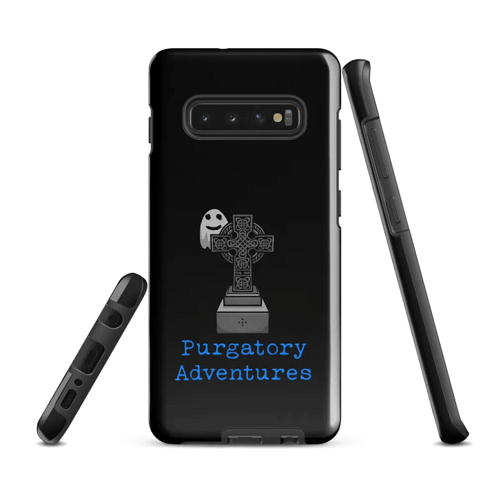 ghost behind cross samsung phone case product image (1)