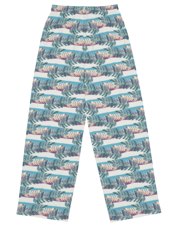 Tropical Stripes | Unisex Wide-Leg Pants product image (6)