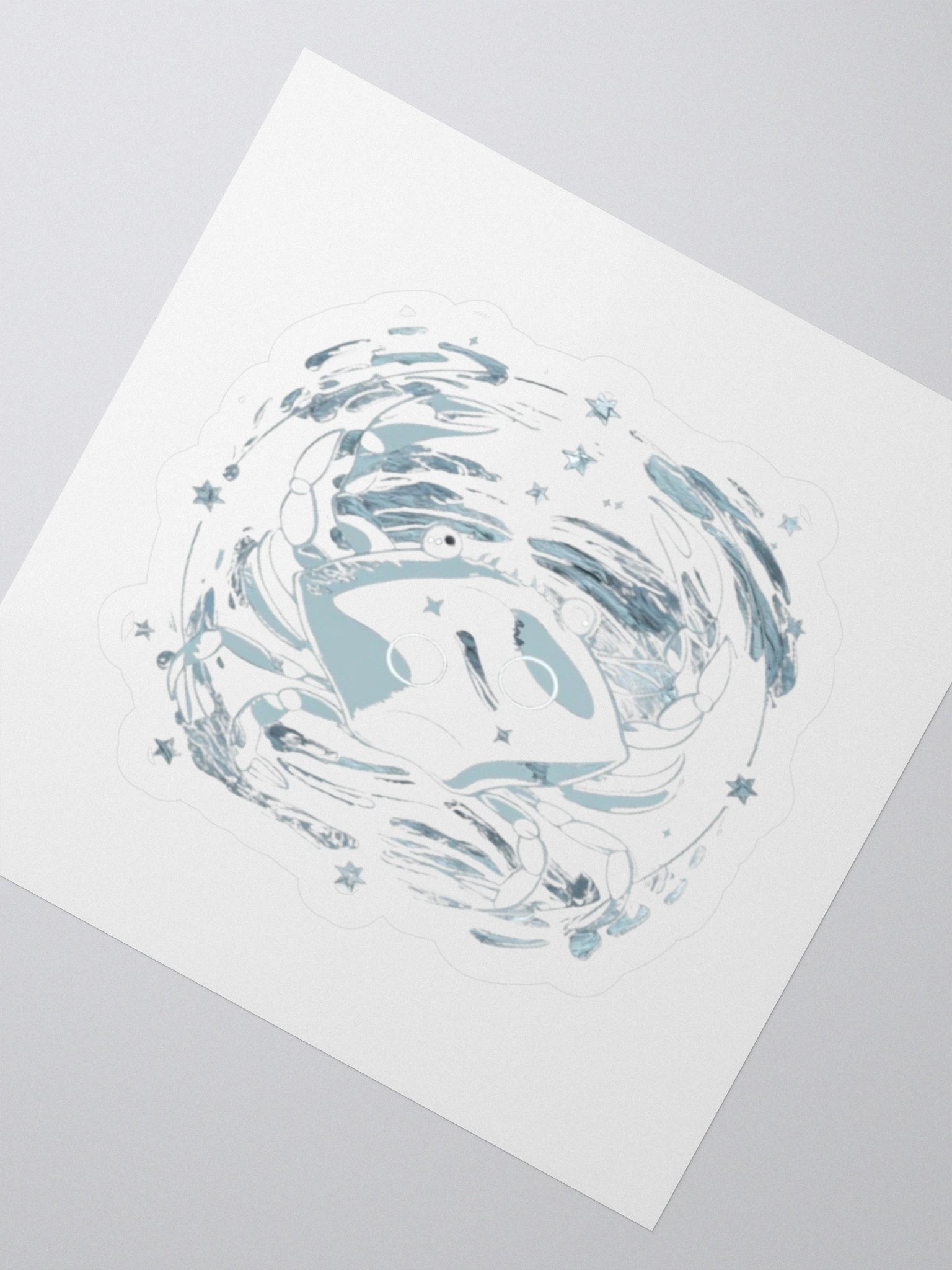 Cancer Zodiac Dreamscape Sticker product image (6)