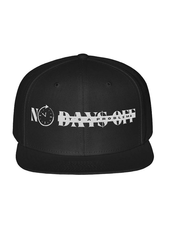 NO DAY$ OFF (PRESTIGE) Otto Wool Blend Snapback Cap product image (5)