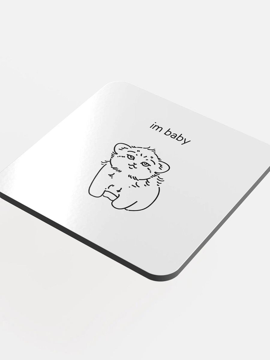 I'm Baby Manul - Coaster product image (4)