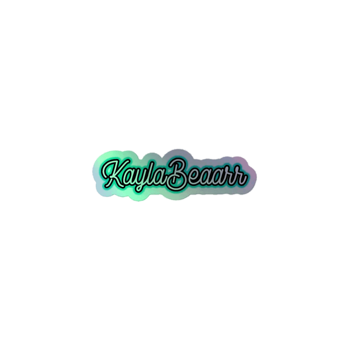 Kaylabeaarr Sticker Holographic product image (1)