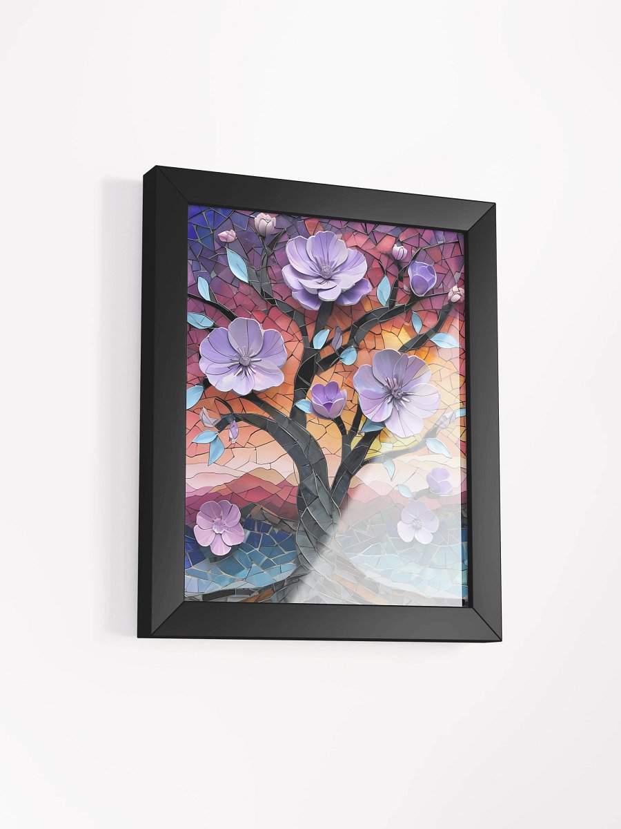 Sunrise Tree Mosaic Framed Art product image (3)