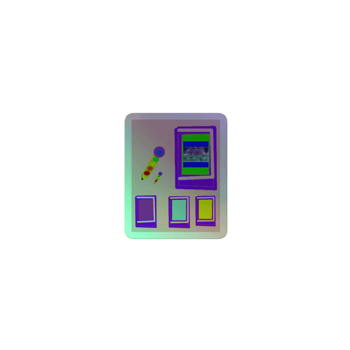 Holographic Space Karaoke Dreams Sticker Sheet product image (2)