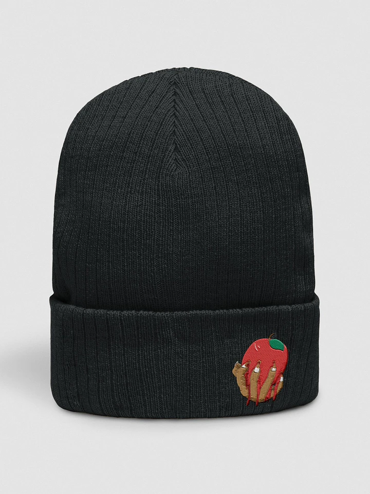 Squashing Apples Ribbed Knit Beanie product image (1)