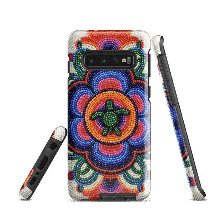 Turtle On Flower Samsung® Tough Case product image (1)