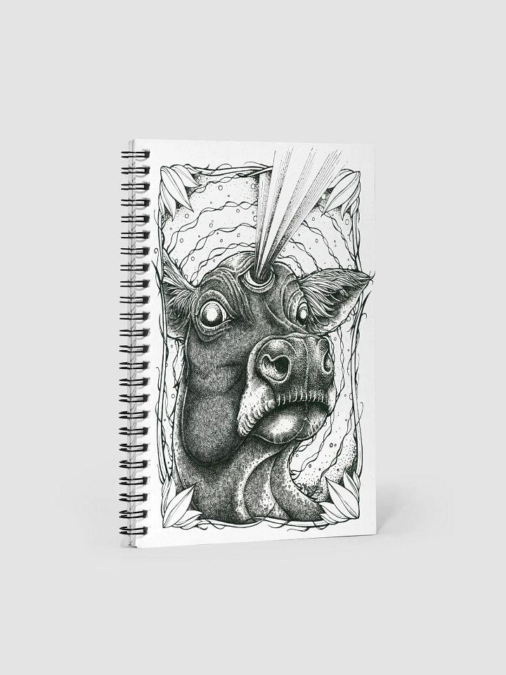 Cow Spiral Notebook product image (1)