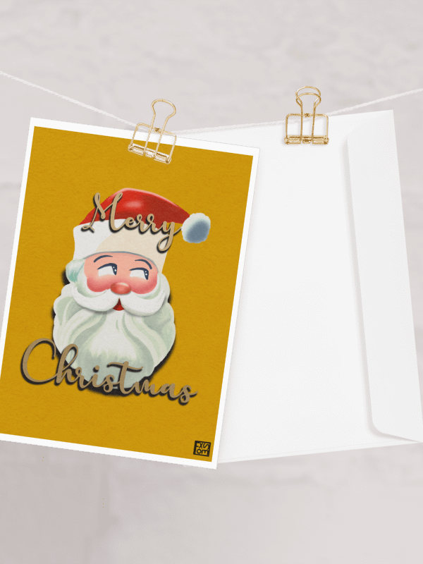 Santa Merry Christmas (yellow) product image (2)