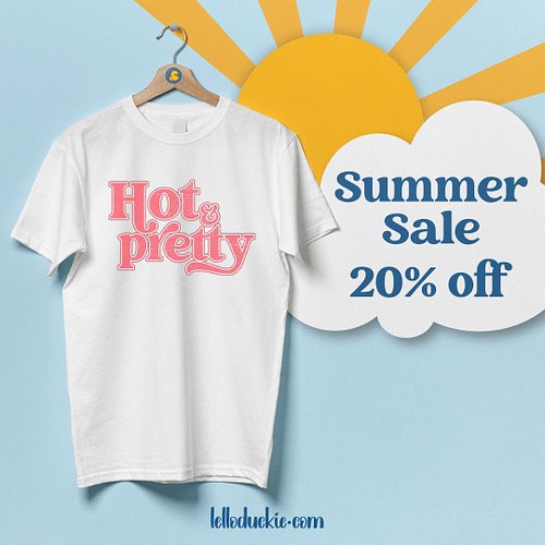 The lello duckie summer sale has now begun!

Enjoy 20% of everything now when you shop online at lelloduckie.com

Whether you...