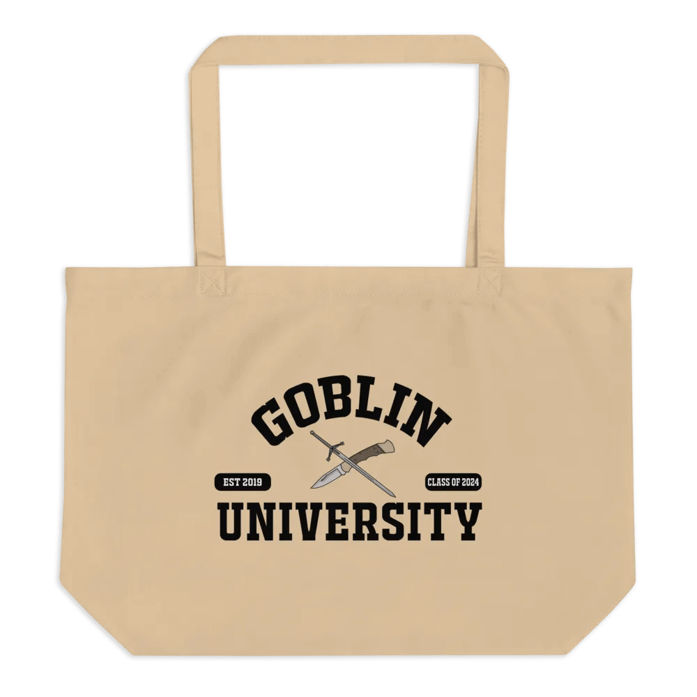 Goblin University Tote White product image (1)