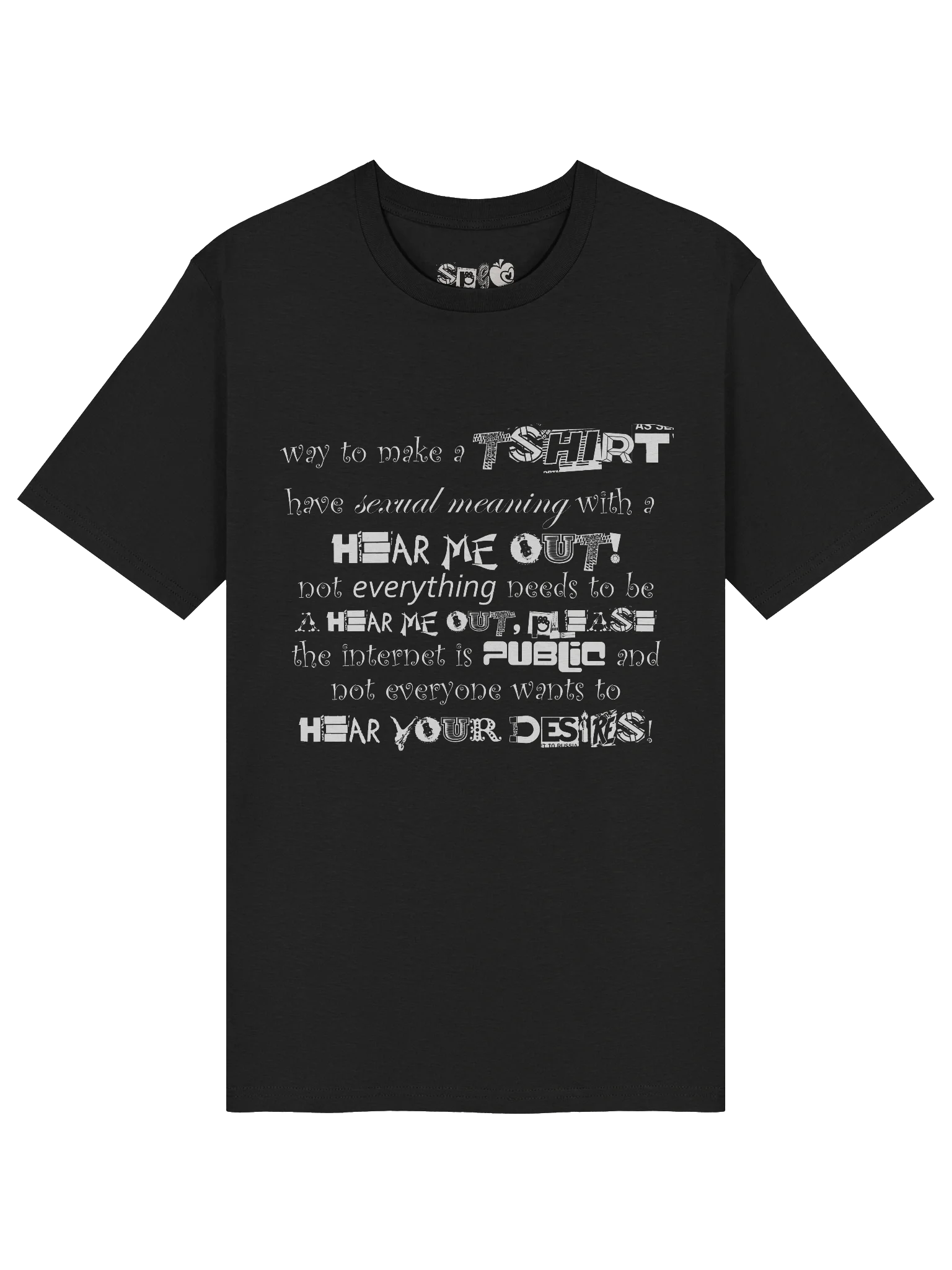 ANTI-HEAR ME OUT SHIRT (EMO VERSION) product image (3)