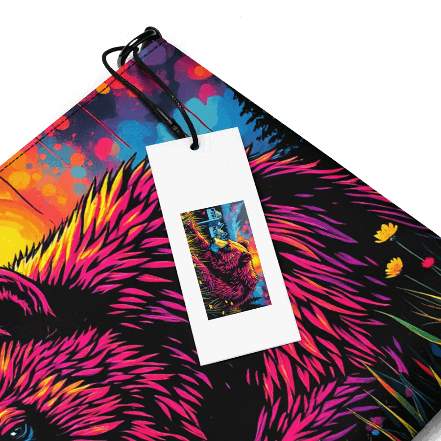 Neon Bear Dreams Crossbody Bag product image (4)