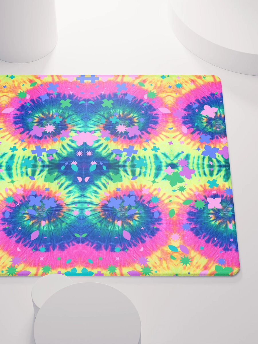Funky Color Your World Tie-Dye Gaming Mouse Pad product image (6)