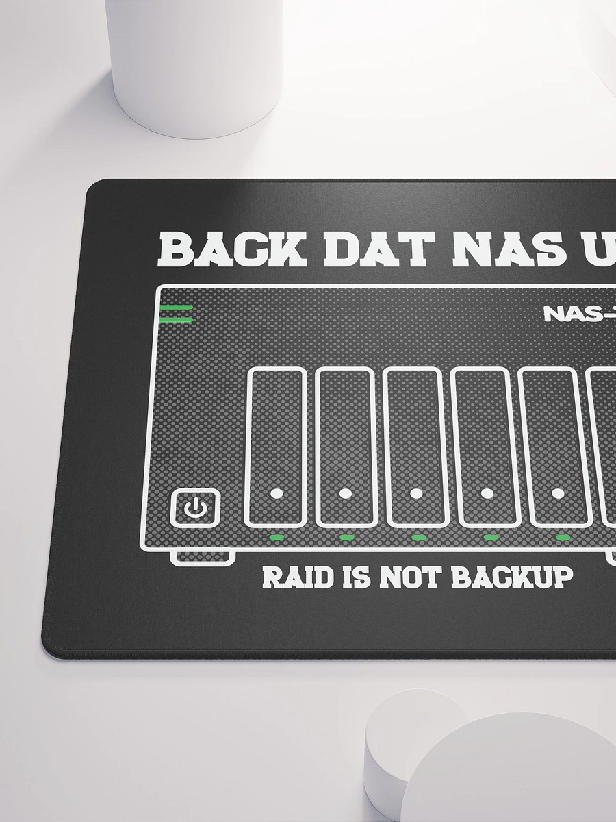 BACK DAT NAS UP - Gaming Mousepad product image (6)