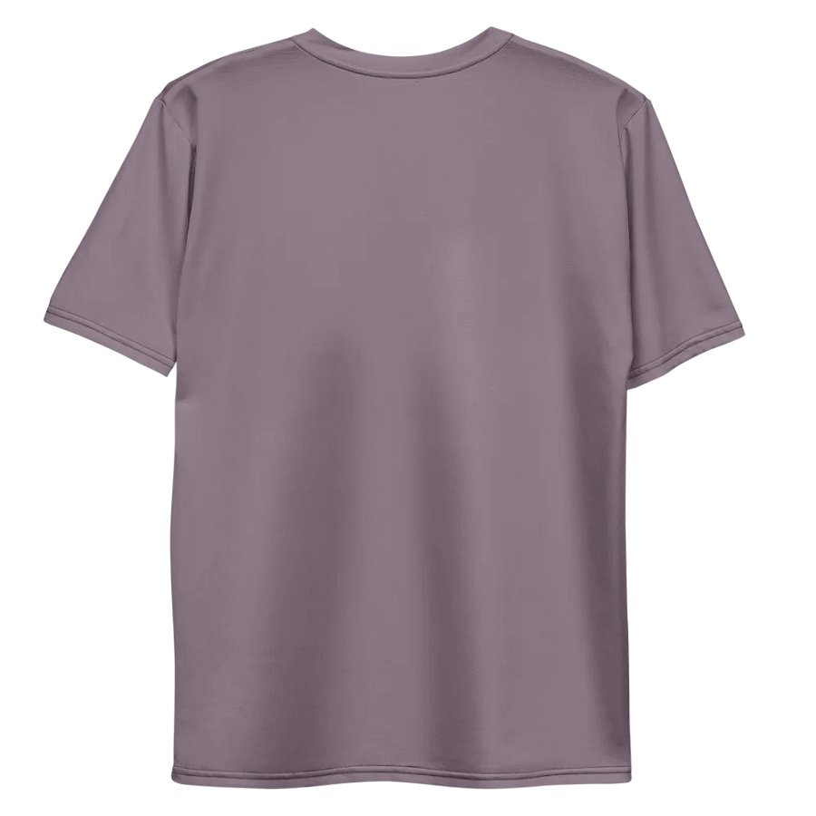 Plain Faded Orchid Grey Soft Summer Men's Crewneck Polyester Heavyweight Premium T-Shirt by Treasure Pie product image (10)