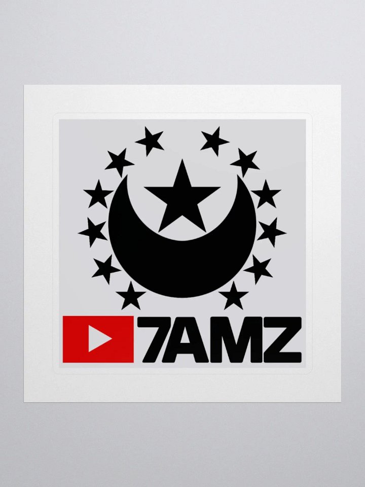 1ST EDITION CRESCENT STARS 7AMZ STICKER product image (2)