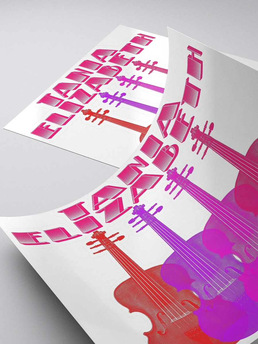4 Fiddles Sticker - Purple product image (4)