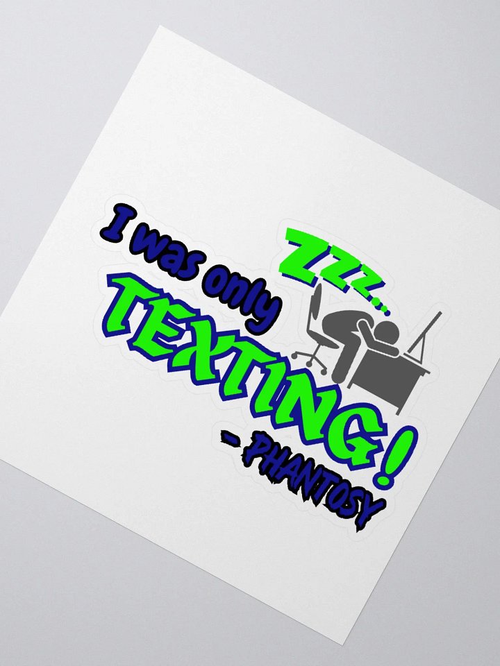 TEXTING STICKER product image (2)